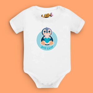 Body Bébé – Petit Coeur bleu