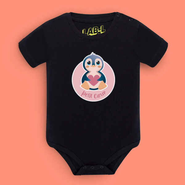 Body Bébé - Petit Coeur rose – Image 3
