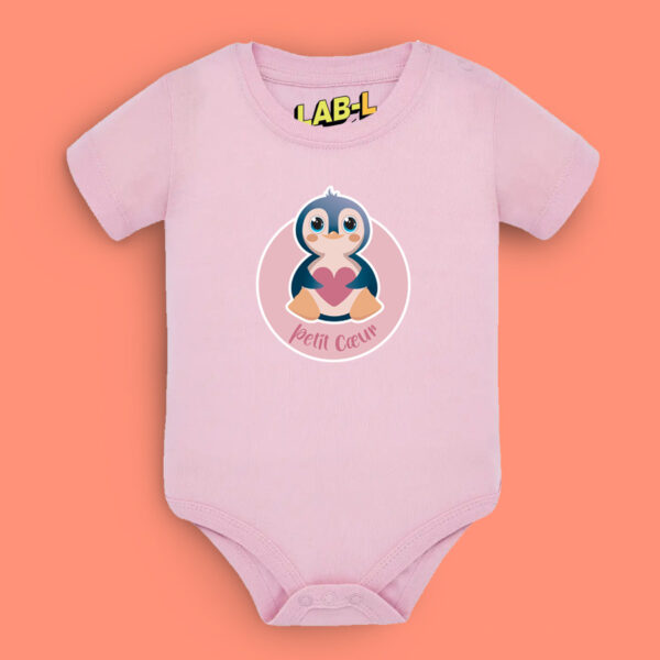 Body Bébé - Petit Coeur rose – Image 2