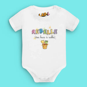 Body Bébé – Rebelle des Bacs à Sable