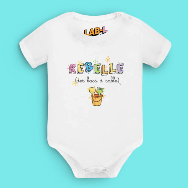 Body Bébé - Rebelle des Bacs à Sable