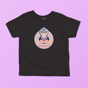 T-shirt Enfant – Petit Coeur Rose