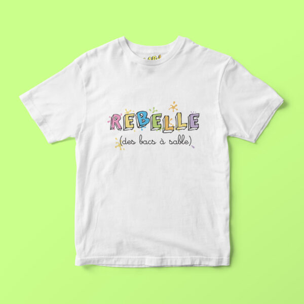 T-shirt Enfant - Rebelle des Bacs à Sable – Image 4