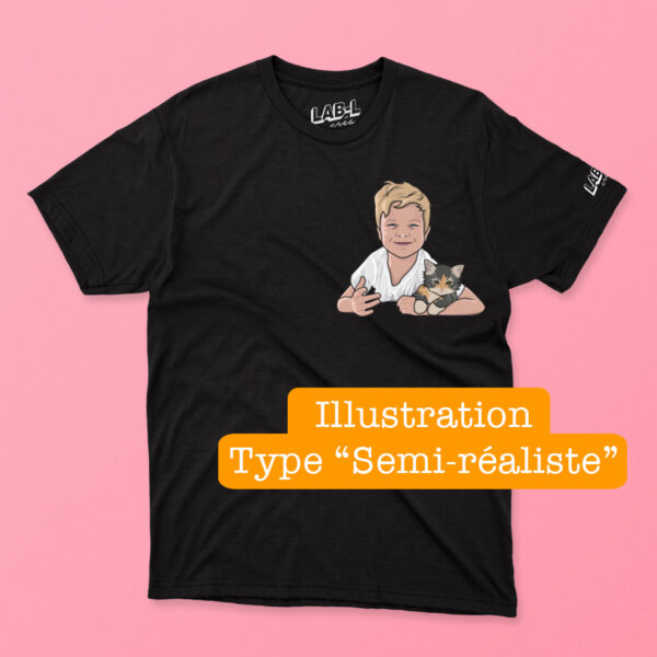 T-shirt Unisex - À Personnaliser – Image 5