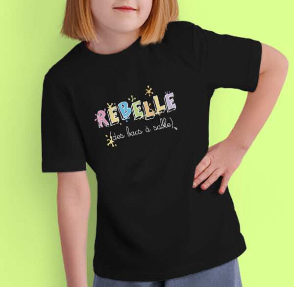 T-shirt Enfant - Rebelle des Bacs à Sable – Image 3