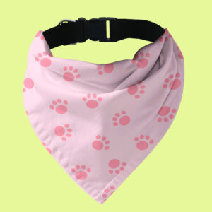 Bandana Animaux – Pattes Roses
