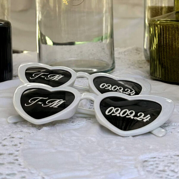 Lunettes Cœurs à Personnaliser – Image 2