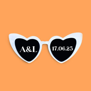 Lunettes Cœurs à Personnaliser