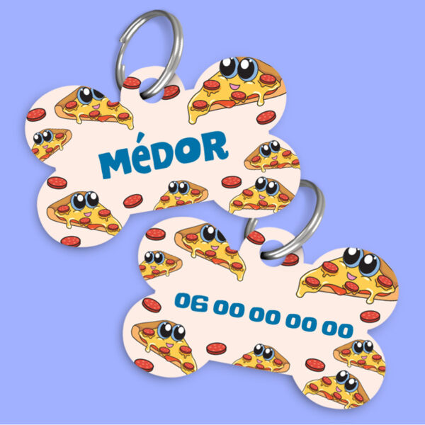 Médaille Animaux - Pizza