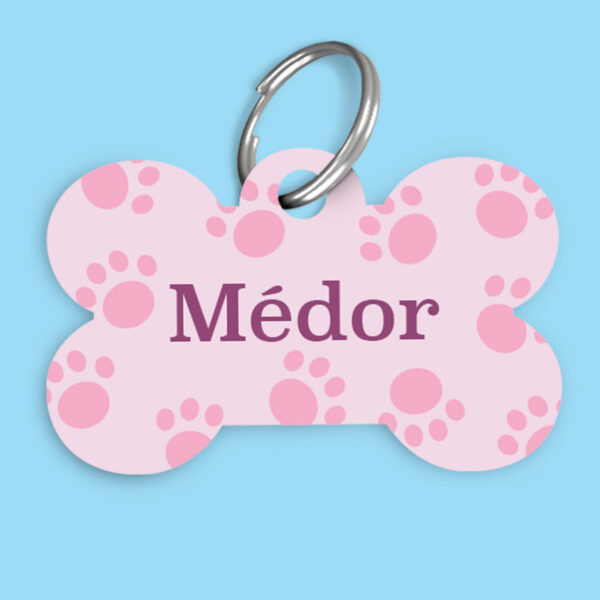 Médaille Animaux - Pattes Roses – Image 3