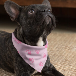 Bandana Animaux – Pattes Roses