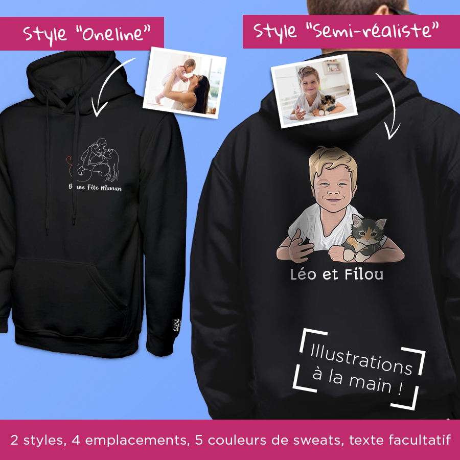 Sweat Unisex - À Personnaliser – Image 2