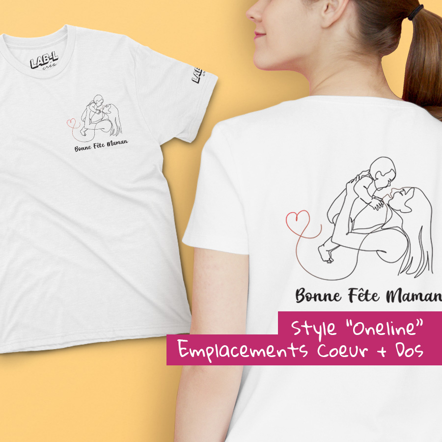 T-shirt Unisex - À Personnaliser – Image 3