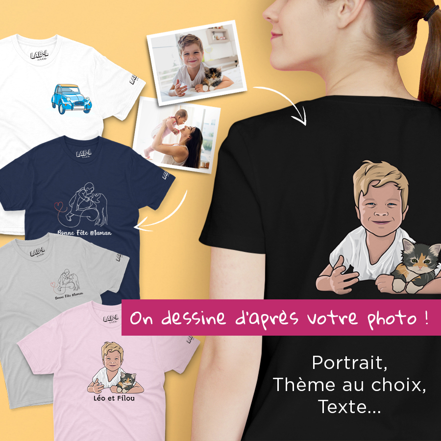 T-shirt Unisex - À Personnaliser