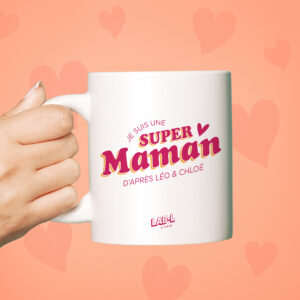 Mug SuperMaman – À Personnaliser
