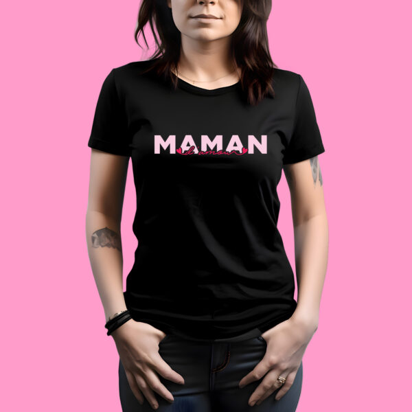 T-shirt Maman d'Amour – Image 8