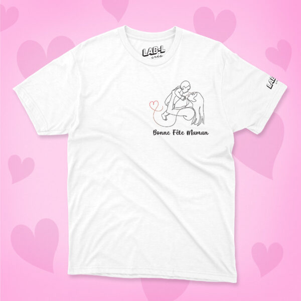 T-shirt à Personnaliser - Fête des mères – Image 3