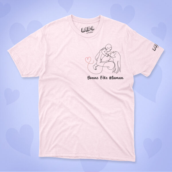 T-shirt à Personnaliser - Fête des mères – Image 4