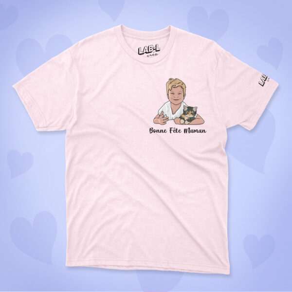 T-shirt à Personnaliser - Fête des mères – Image 7