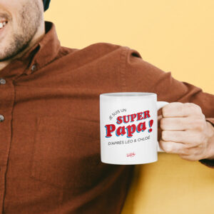 Mug SuperPapa – À Personnaliser
