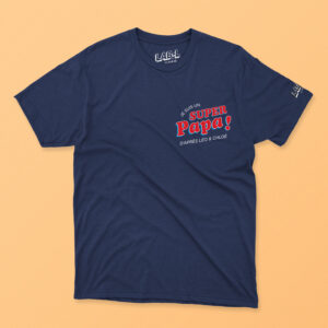 T-shirt SuperPapa – À Personnaliser