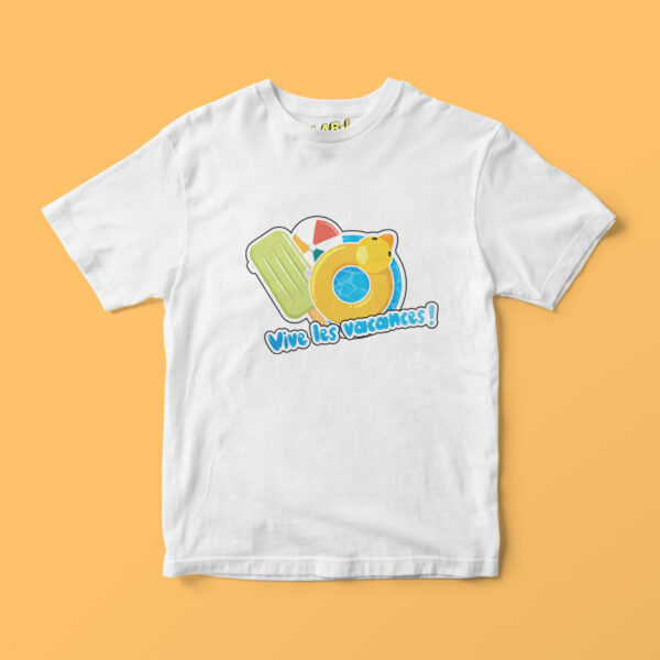 T-shirt Enfant - Vacances – Image 3