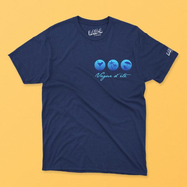 T-shirt unisex - Été Vague d'été – Image 5