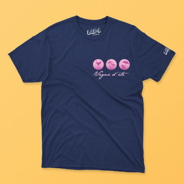 T-shirt unisex - Été Vague d'été – Image 4