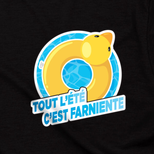 T-shirt unisex - Été Bouée Canard – Image 3