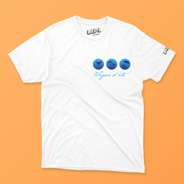 T-shirt unisex - Été Vague d'été – Image 8