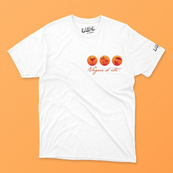 T-shirt unisex - Été Vague d'été – Image 7