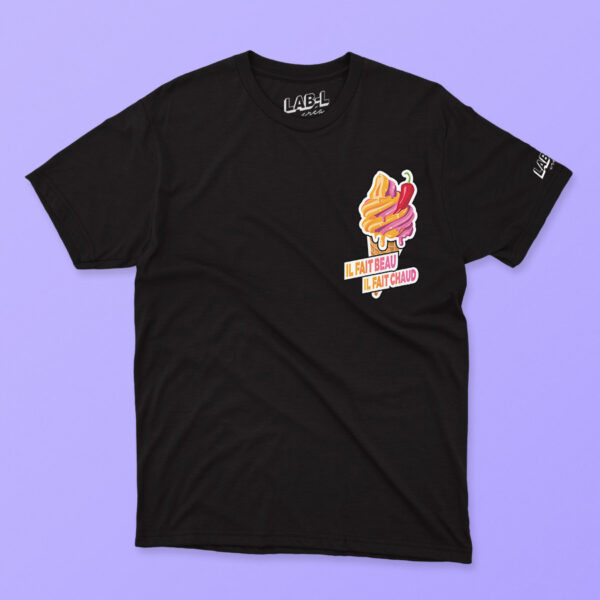 T-shirt unisex - Été Glace – Image 5
