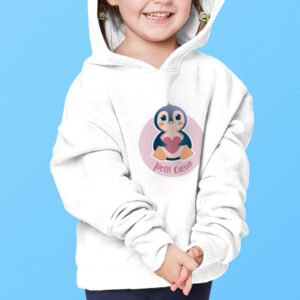 Sweat Enfant – Petit Coeur Rose