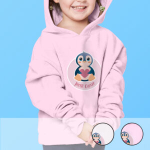 Sweat Enfant – Petit Coeur Rose