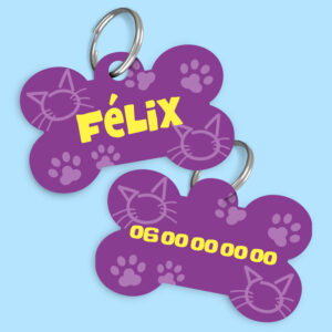 Médaille Animaux – Purple Cat