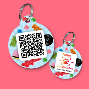 Médaille « Pattes Connectées » – Bonbons