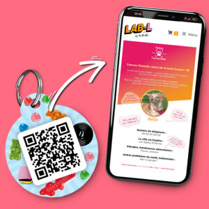 Médaille « Pattes Connectées » – Bonbons