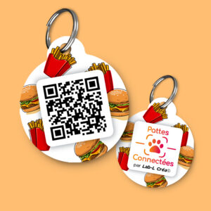 Médaille « Pattes Connectées » – Burger