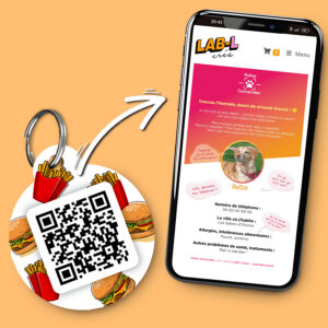 Médaille « Pattes Connectées » – Burger
