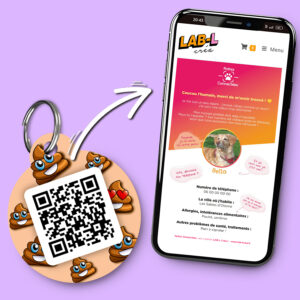 Médaille « Pattes Connectées » – Caca
