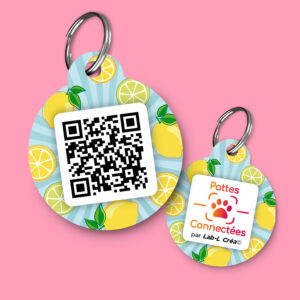 Médaille « Pattes Connectées » – Citrons
