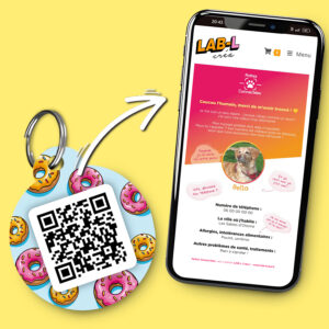 Médaille « Pattes Connectées » – Donuts