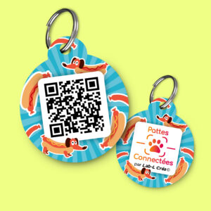 Médaille « Pattes Connectées » – Hotdog