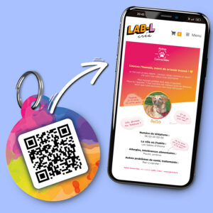Médaille « Pattes Connectées » – Multicolor