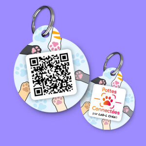 Médaille « Pattes Connectées » – Pattes de Chats
