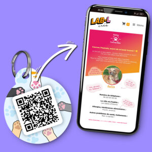 Médaille « Pattes Connectées » – Pattes de Chats