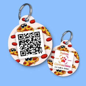 Médaille « Pattes Connectées » – Pizza