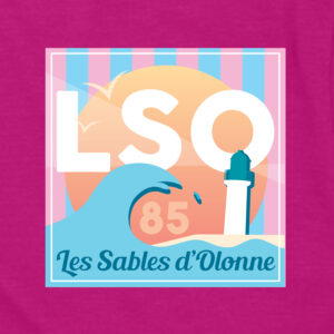 T-shirt mixte – Les Sables d&rsquo;Olonne LSO