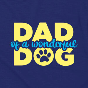 T-shirt mixte – Dad of a Dog