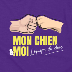T-shirt mixte – Mon Chien & Moi